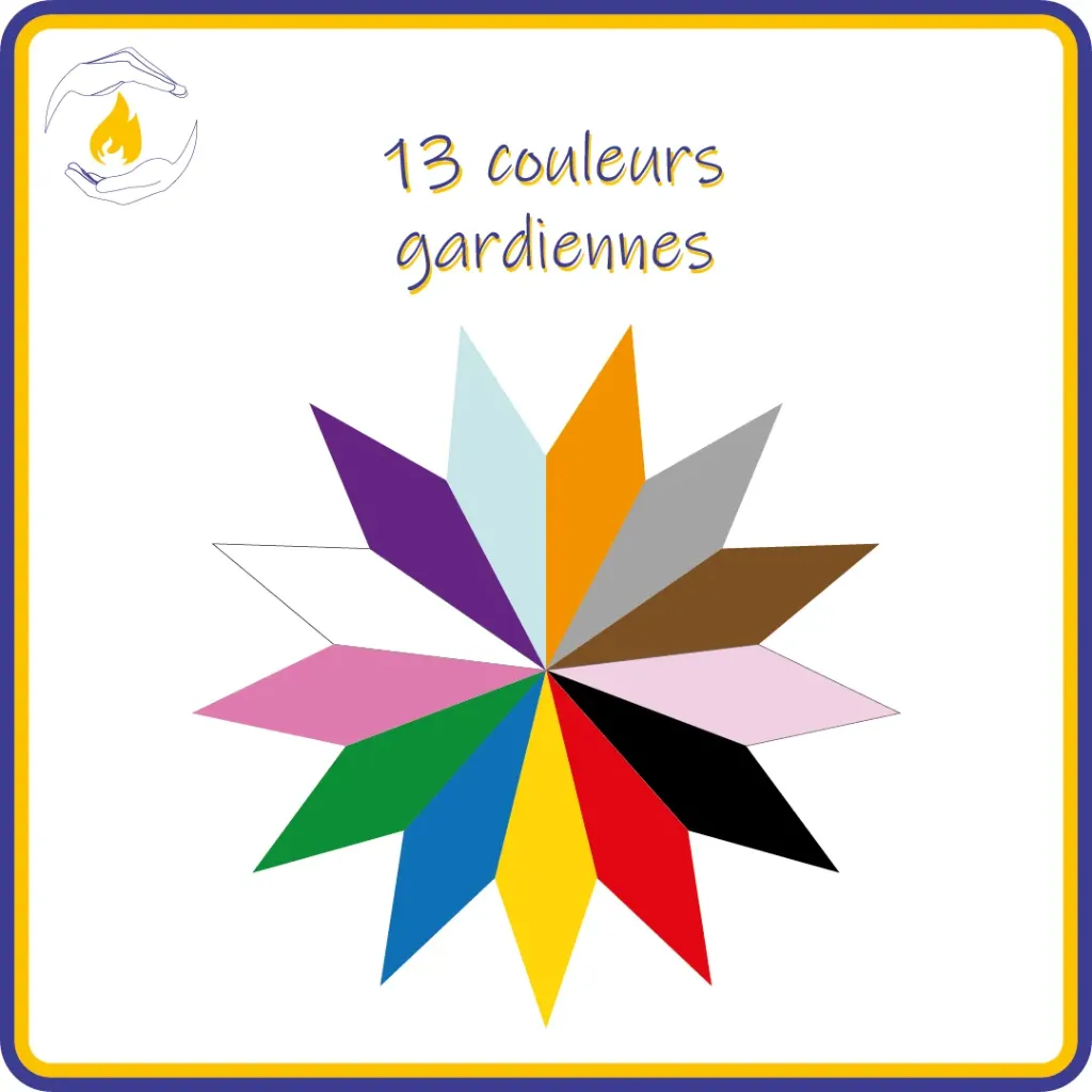 13 couleurs gardiennes